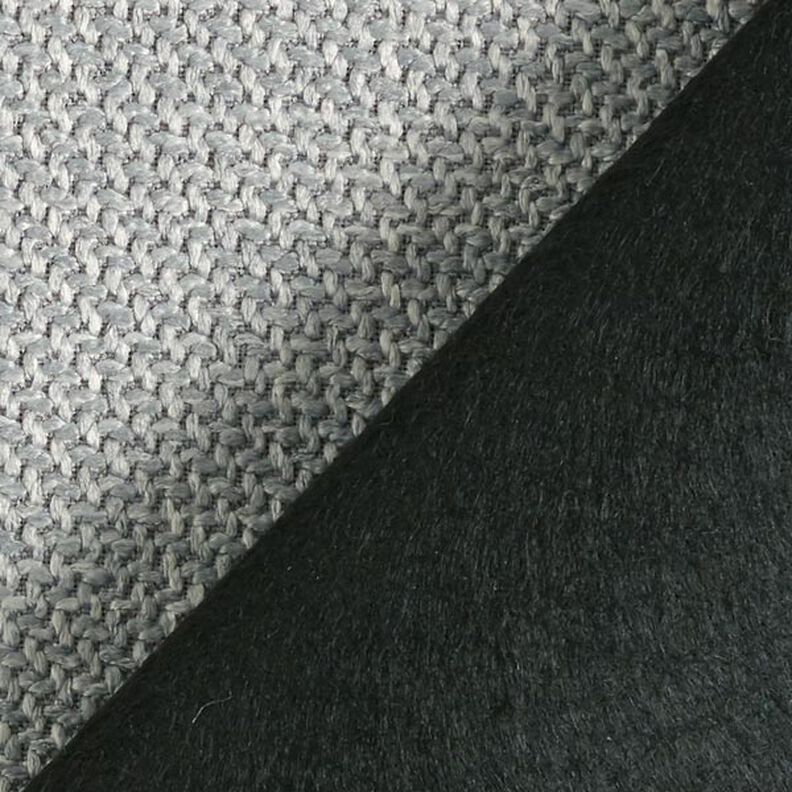 Tecido para estofos Sarja cruzada grossa Bjorn – cinzento claro,  image number 4