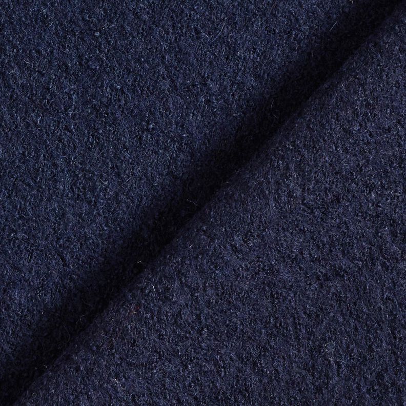Tecido leve de malha com mistura de viscose e lã – azul-noite,  image number 3