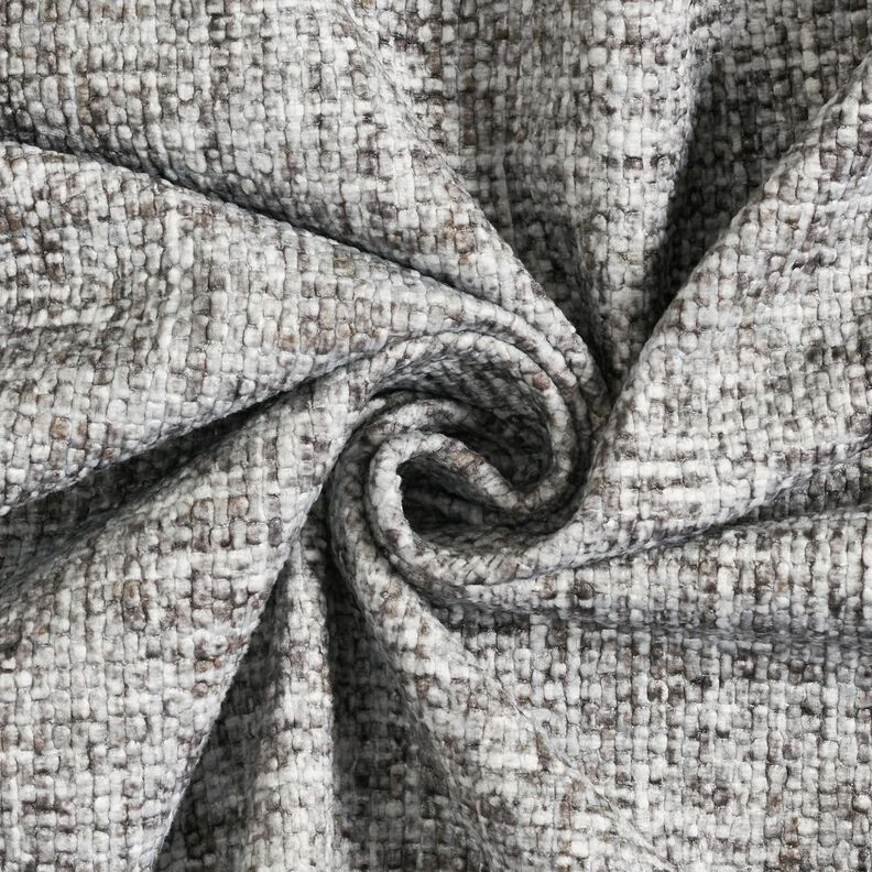 Tecido para estofos Veludo estampado – cinzento,  image number 3