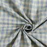 Mistura de algodão Xadrez – amêndoa/azul claro,  thumbnail number 4