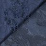 Jacquard para vestuário Brocado Flores – azul-marinho,  thumbnail number 4