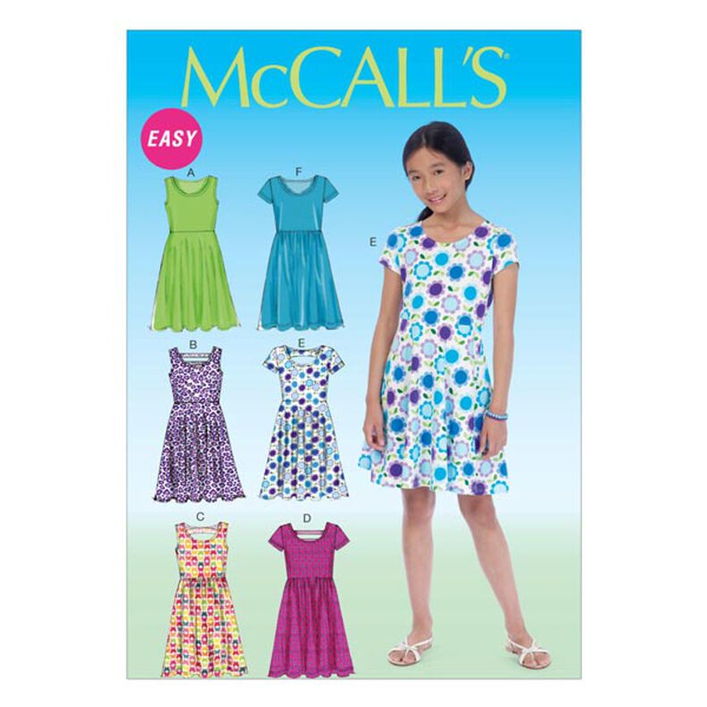 Vestidos para menina, McCalls 7079 | 128 - 152 |,  image number 1