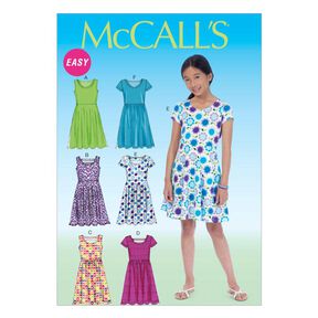 Vestidos para menina, McCalls 7079 | 128 - 152 |, 