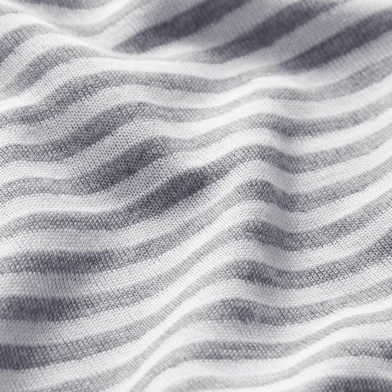 Jersey de dupla face com riscas lisas – branco/cinzento,  image number 3
