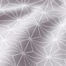 Tecido de algodão Cretone Estrelas japonesas Asanoha – cinzento,  thumbnail number 2