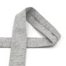 Fita de viés Jersey de algodão Melange [20 mm] – cinzento claro,  thumbnail number 1
