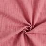 GOTS Musselina/ Tecido plissado duplo | Tula – rosa embaçado,  thumbnail number 1