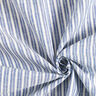 Mistura de linho e algodão Riscas largas – azul ganga/branco sujo,  thumbnail number 3