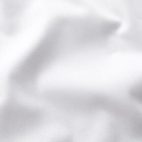 Popelina Stretch Liso – branco | Retalho 70cm, 