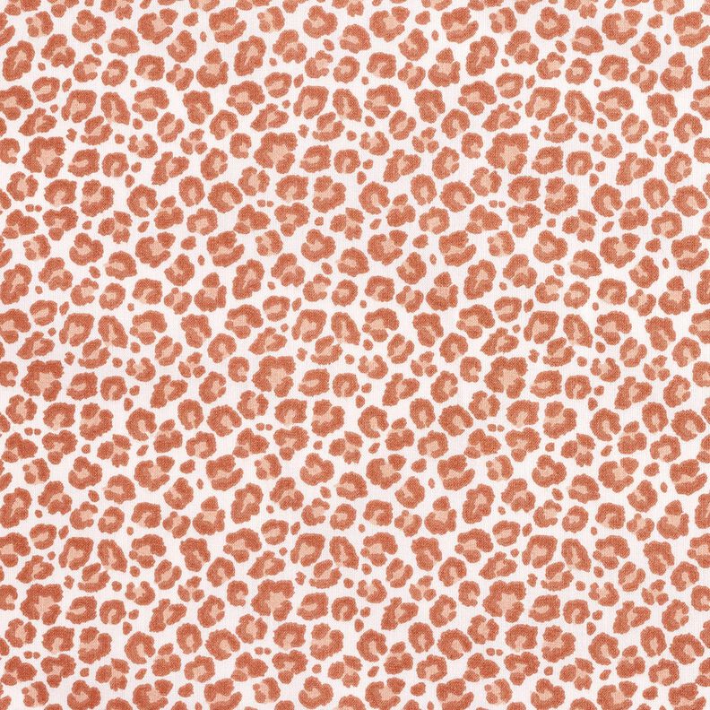 Tecido de algodão Cretone Leo pequeno – marfim/cobre,  image number 1
