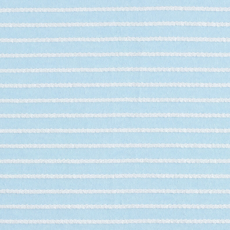 Malha fina Fita de cordão – azul claro/branco,  image number 1