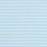 Malha fina Fita de cordão – azul claro/branco,  thumbnail number 1