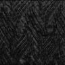 Pelo artificial Linhas onduladas – preto,  thumbnail number 1