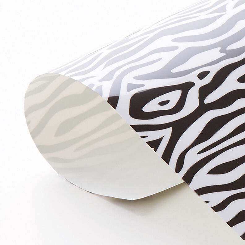 Design de película flex zebra Din A4 – preto/branco,  image number 3