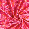 Tecido para fatos de banho Laços abstratos – rosa intenso/laranja,  thumbnail number 3
