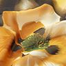 Chiffon Flores em aguarela – branco/amarelo-caril,  thumbnail number 2