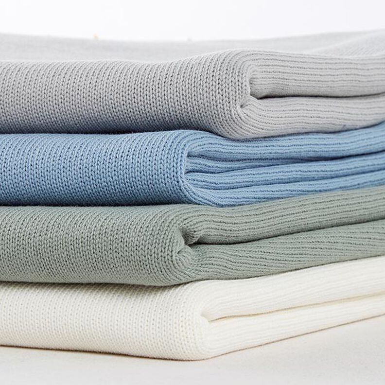 Tecido de malha de algodão – cinzento claro,  image number 5