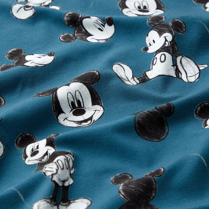 Jersey de algodão Rato Mickey | Disney – azul,  image number 2