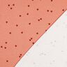 Jersey canelado Corações dispersos | Poppy Fabrics – salmão/vermelho escuro,  thumbnail number 4