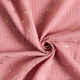 Musselina/ Tecido plissado duplo Dentes-de-leão Brilho – rosa-velho escuro/dourado,  thumbnail number 3