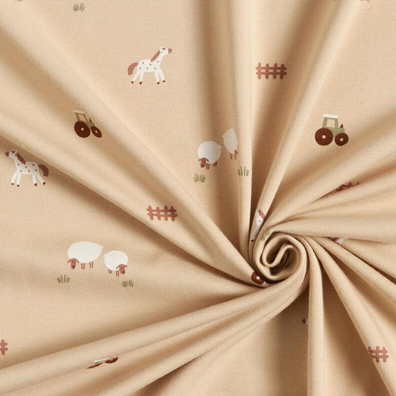 Jersey de algodão Quinta – amêndoa,  image number 3