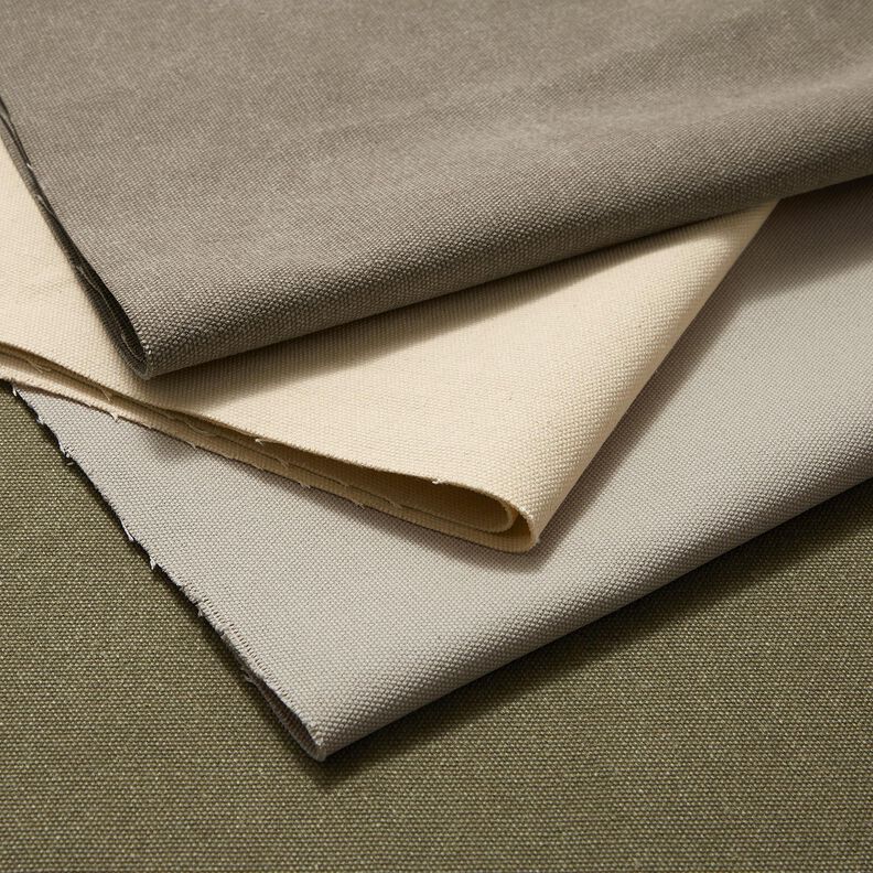 Tecido para decoração Lona encerado – taupe,  image number 4