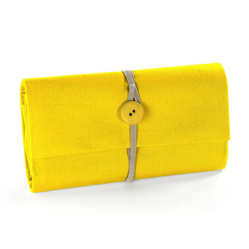 Feltro 90 cm / 1 mm de espessura – amarelo-sol,  image number 4