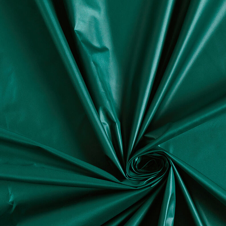 Tecido para casacos impermeável ultraleve – verde escuro,  image number 1