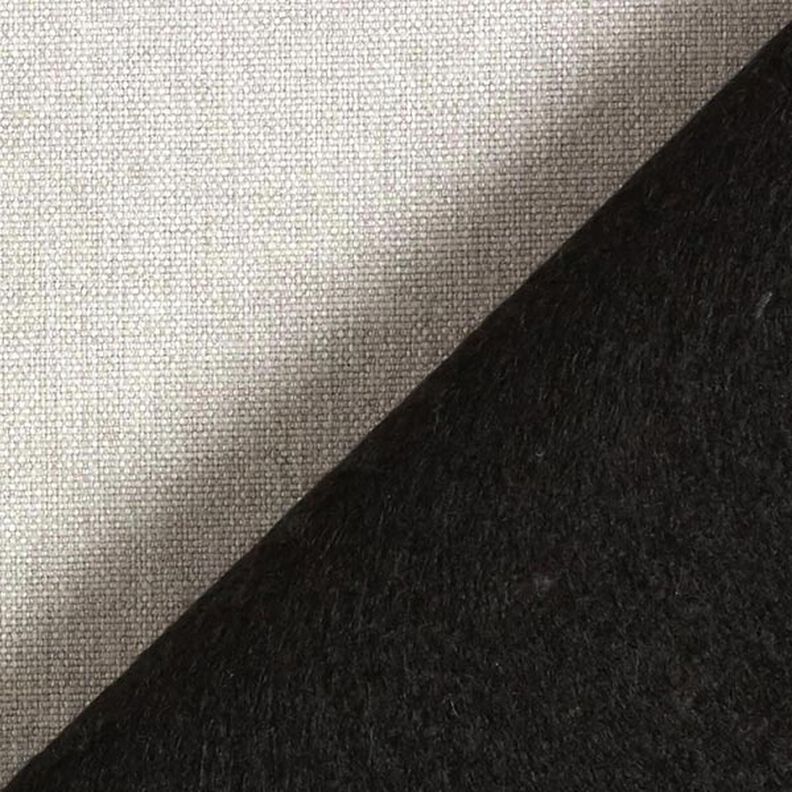 Tecido para estofos Melange fina – cinzento-seda,  image number 3