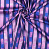 Cetim de algodão Riscas | Nerida Hansen – azul-marinho/pink,  thumbnail number 4