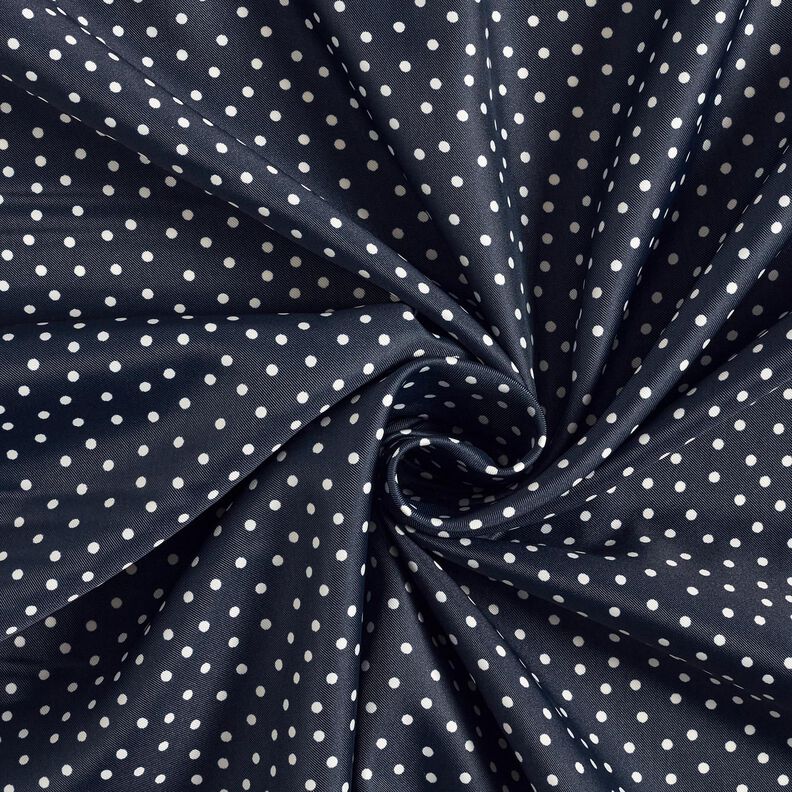 Tecido para forro Polkadots – azul-marinho,  image number 3