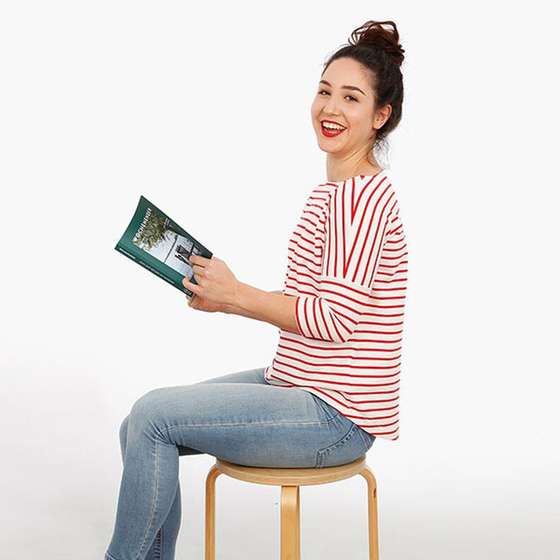 FRAU KARLA - Camisola de verão com mangas 3/4, Studio Schnittreif | XS - XXL,  image number 2