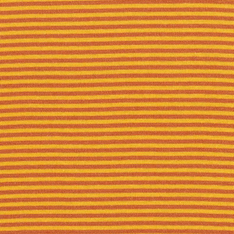 Bordas Tecido tubular Anéis estreitos – terracota/amarelo,  image number 1