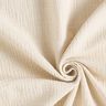 Musselina/ Tecido plissado duplo Mix de linho Uni  &ndash; natural,  thumbnail number 1