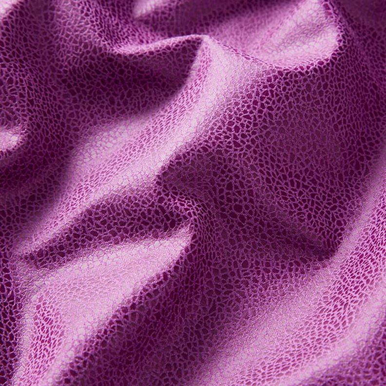 Jersey de tecido aveludado com estampado cobra – roxo,  image number 2