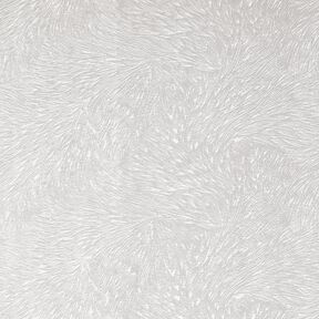 Veludo para decoração Ramos abstratos – cinzento-prateado, 