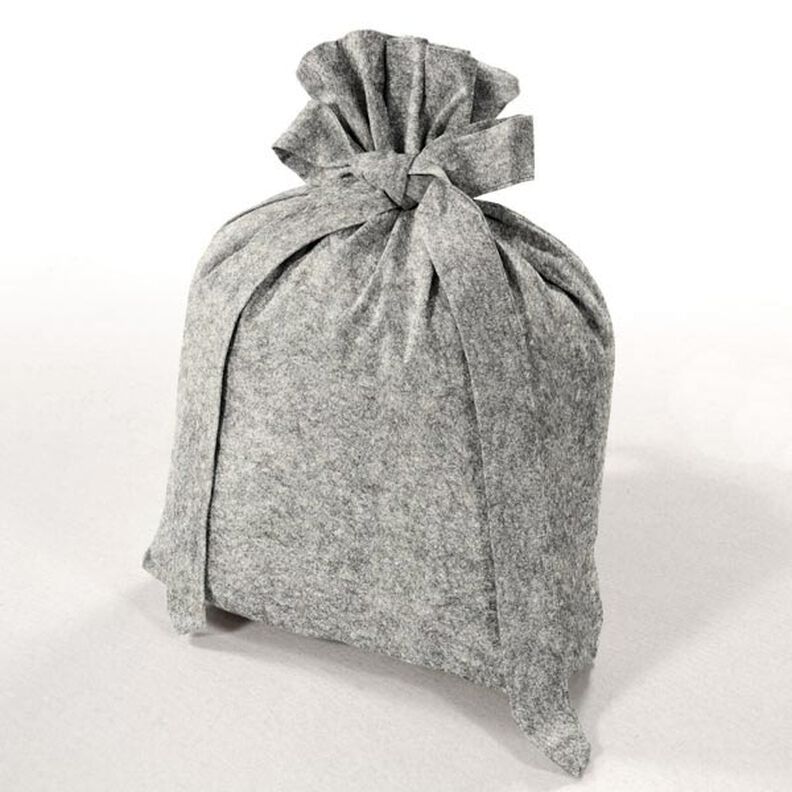 Feltro 90 cm / 1 mm de espessura Melange – cinzento,  image number 5