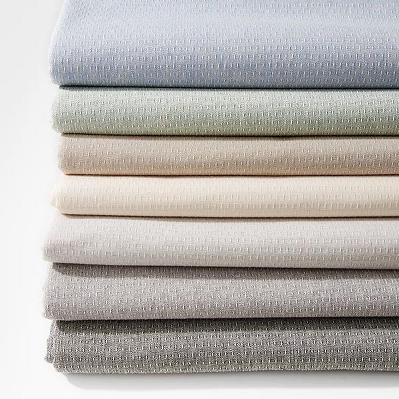 Tecido para decoração Jacquard reciclado – branco sujo,  image number 4