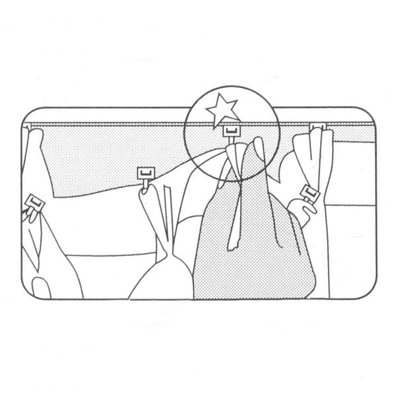 Deslizadores de encaixar, 20 uds. – branco | Prym,  image number 5