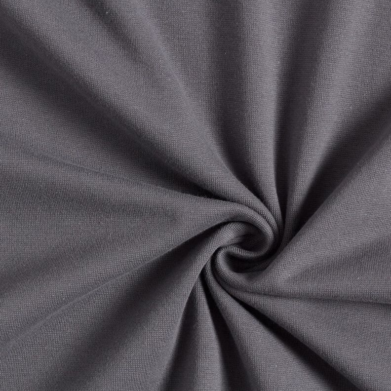 GOTS Bordas de algodão | Tula – cinzento escuro,  image number 1
