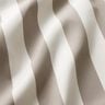 Tecido para exteriores Lona Riscas grossas – cinzento-seda/marfim,  thumbnail number 2