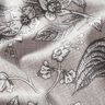 Tecido para decoração Meio linho Panamá Plantas opulentas – cinzento-seda,  thumbnail number 2