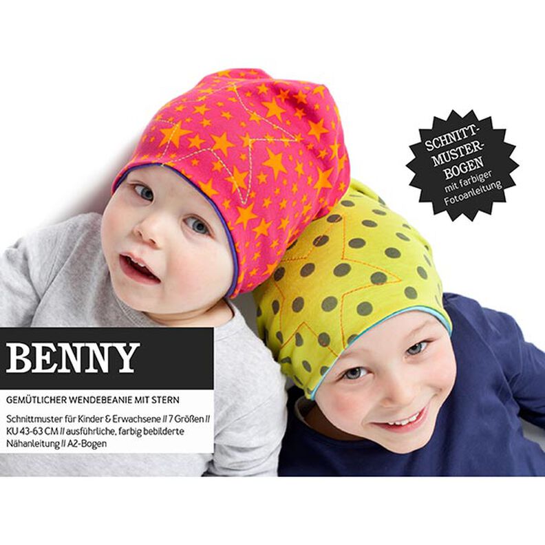 BENNY - Gorro reversível para miúdos e graúdos, Studio Schnittreif,  image number 1