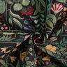 Tecido para decoração Gobelina Azulejos floridos – preto,  thumbnail number 3