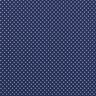Popelina de algodão pintas pequenas – azul-marinho/branco,  thumbnail number 1