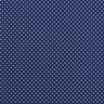 Popelina de algodão pintas pequenas – azul-marinho/branco,  thumbnail number 1
