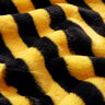 Pelo artificial Riscas de abelha – preto/amarelo,  thumbnail number 2