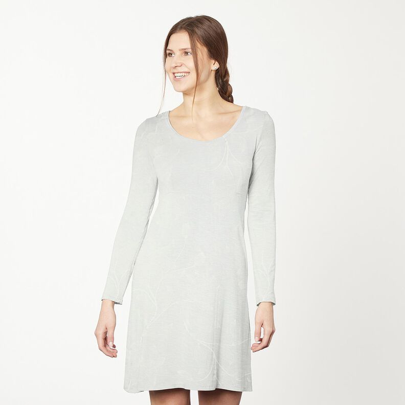 Jersey de algodão Túlipas – branco sujo,  image number 6