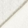 Cambraia de algodão Bordado inglês Florzinha – branco sujo,  thumbnail number 4