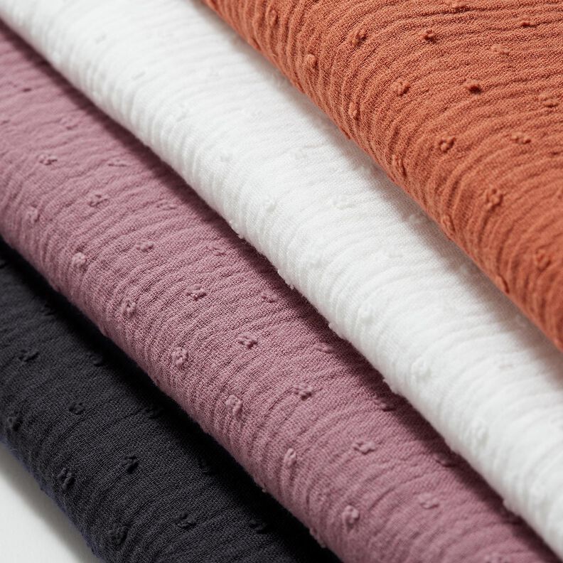 Musselina/ Tecido plissado duplo dobby – preto,  image number 6